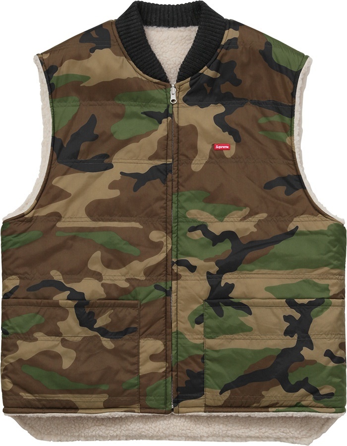 Sherpa Fleece Reversible Work Vest view 11